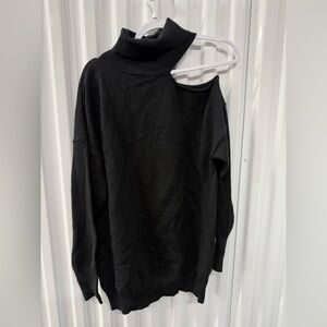 JODIFL Black Turtleneck Sweater